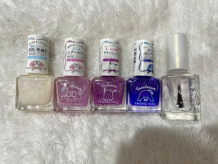 フレンドネイル(リニューアル品) /DAISO/マニキュアを使ったクチコミ(3枚目)