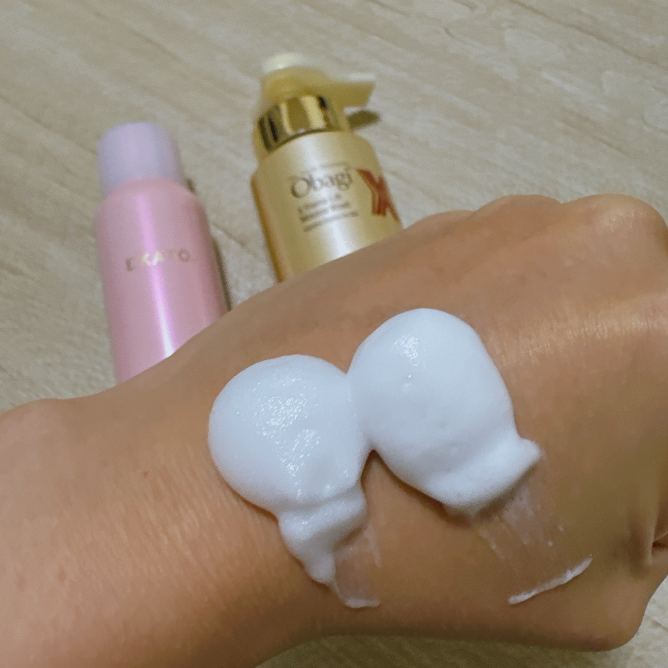 ホワイト スパウォッシュ/EKATO./その他洗顔料を使ったクチコミ（3枚目）