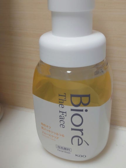 ビオレ ザフェイス 泡洗顔料 スムースクリア/ビオレ/泡洗顔を使ったクチコミ(1枚目)