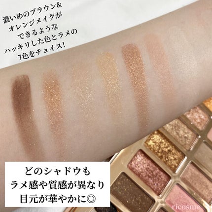 バレンタインボックス/VAVI MELLO/アイシャドウパレットを使ったクチコミ(2枚目)