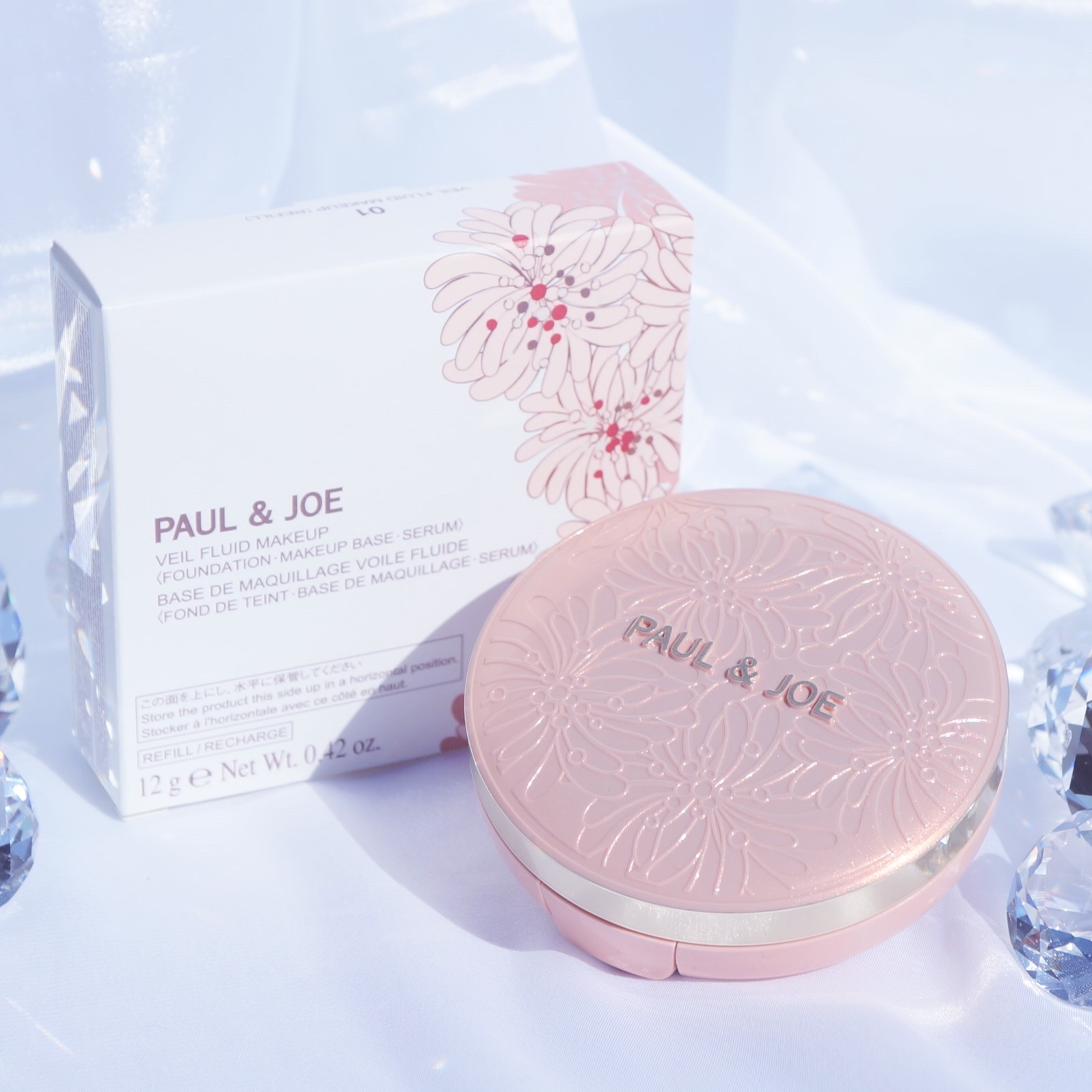 シースルー ヴェール コンパクト/PAUL & JOE BEAUTE/ファンデーションを使ったクチコミ（2枚目）