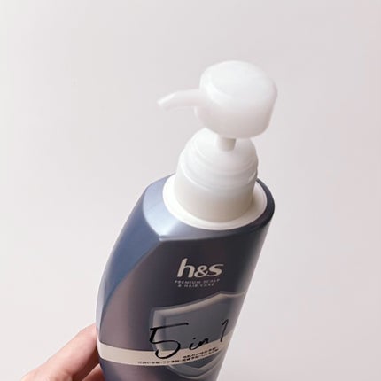 5in1クールモイスチャーシャンプー/コンディショナー/h&s/市販シャンプーを使ったクチコミ(4枚目)