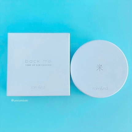 バックミートーンアップサンクッション/rom&nd/日焼け止めローションを使ったクチコミ(7枚目)