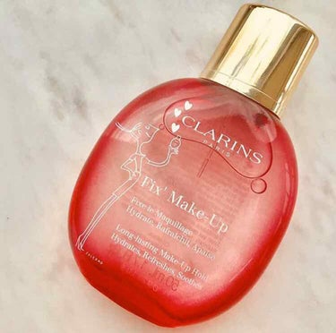 フィックス メイクアップ/CLARINS/ミスト状化粧水を使ったクチコミ（1枚目）