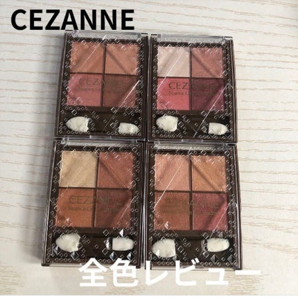 ニュアンスオンアイシャドウ/CEZANNE/アイシャドウパレットを使ったクチコミ(1枚目)