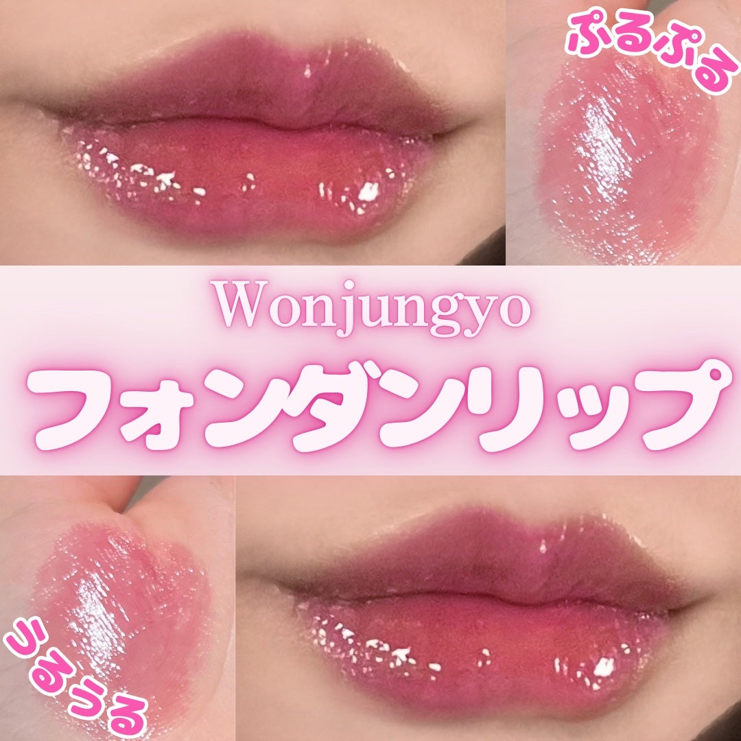 ウォンジョンヨ フォンダンリップ/Wonjungyo/口紅を使ったクチコミ(1枚目)