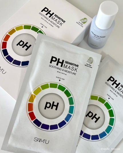 PHセンシティブマスクスージング&モイスト/SAM'U/シートマスク・パックを使ったクチコミ(1枚目)