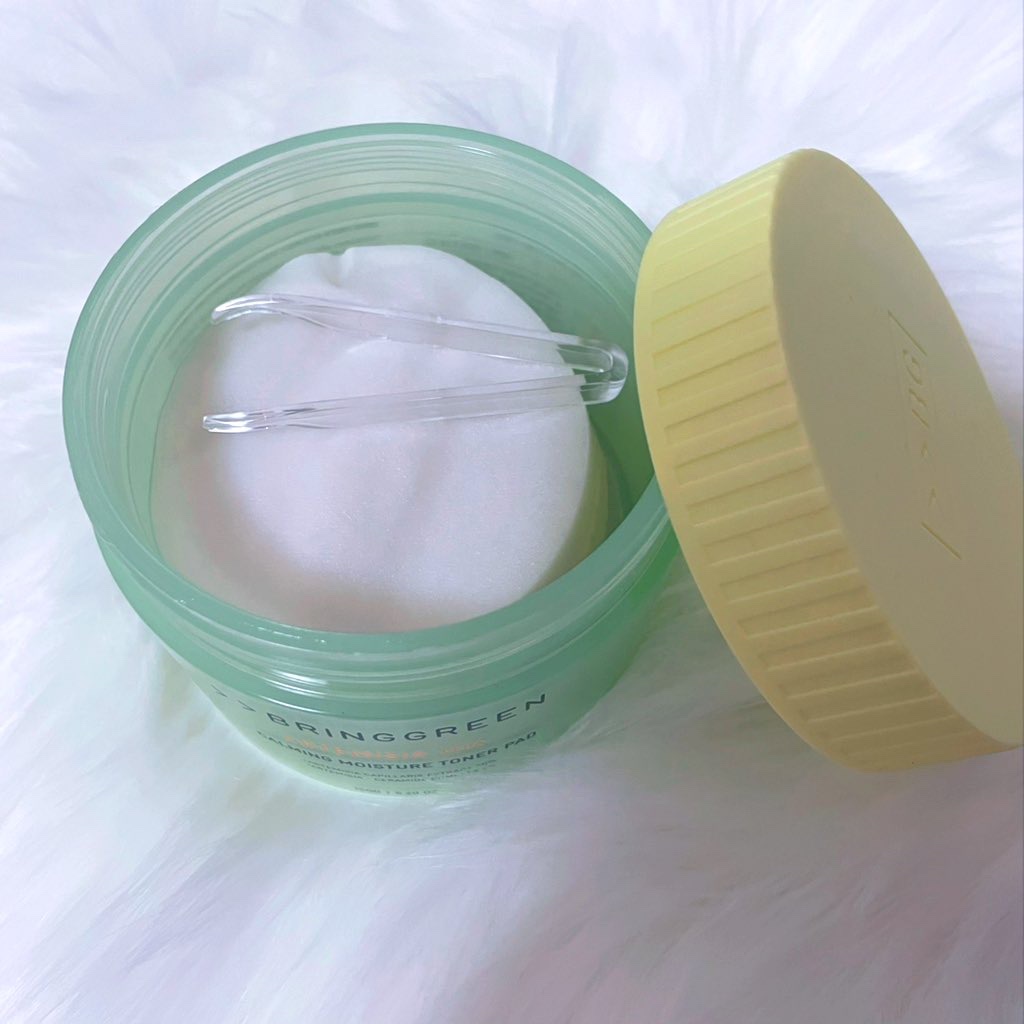 ヨモギセラカーミングモイスチャートナーパッド/BRING GREEN/トナーパッドを使ったクチコミ（2枚目）