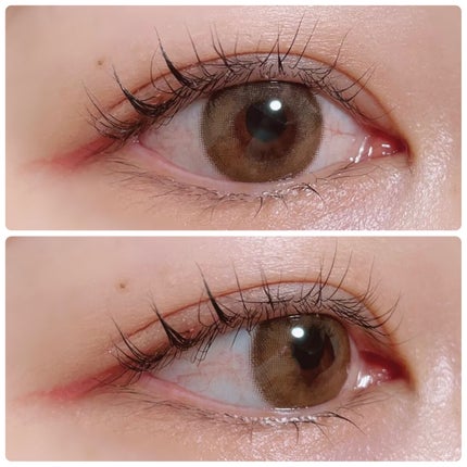 See Through Kristin/Hapa kristin/カラーコンタクトレンズを使ったクチコミ(4枚目)