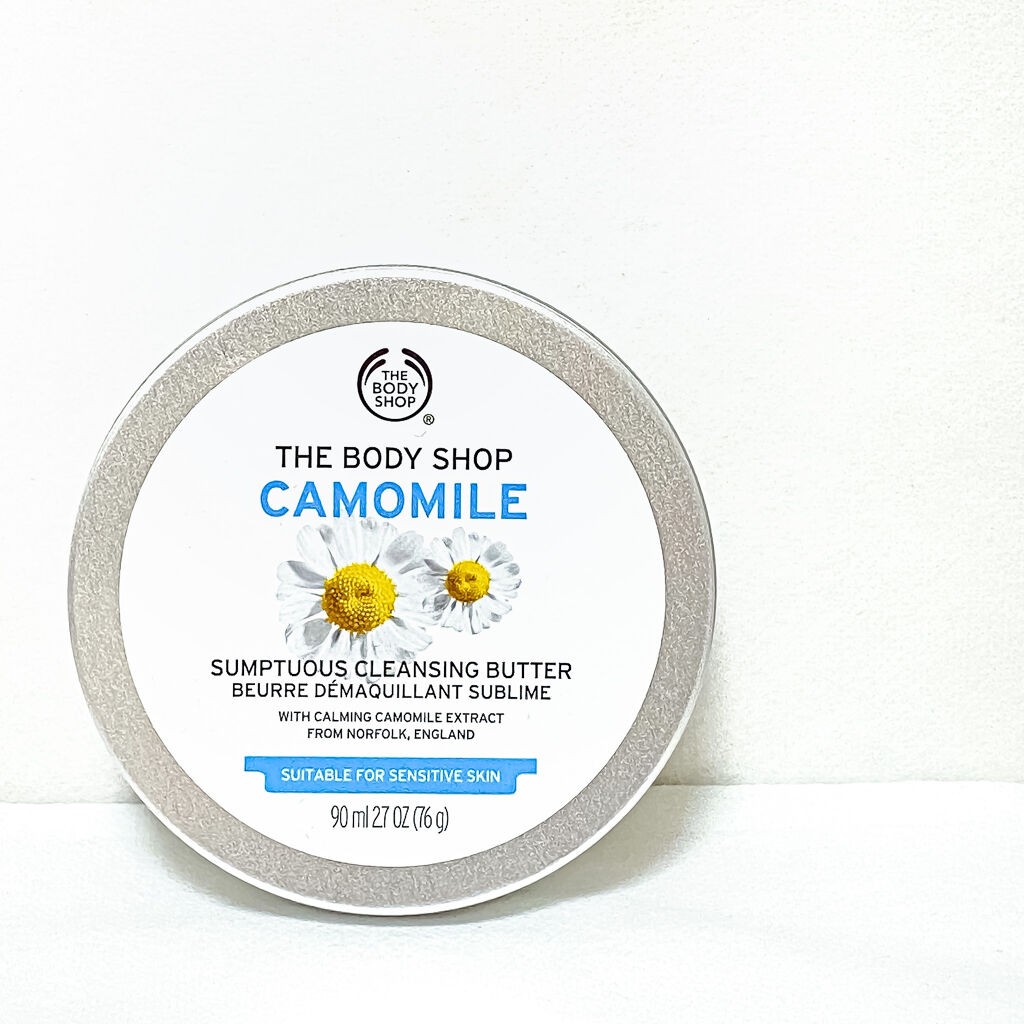 カモマイル サンプチュアス クレンジングバター/THE BODY SHOP/クレンジングバームを使ったクチコミ（1枚目）