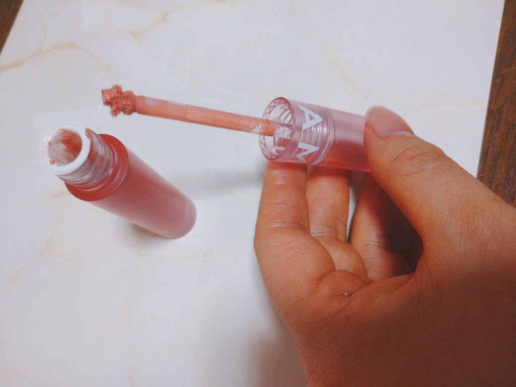 ソフトクリームチーク/AMUSE/リキッドチークを使ったクチコミ(2枚目)