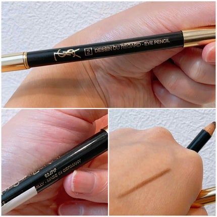 YSL アイライナー/YVES SAINT LAURENT BEAUTE/ペンシルアイライナーを使ったクチコミ(4枚目)