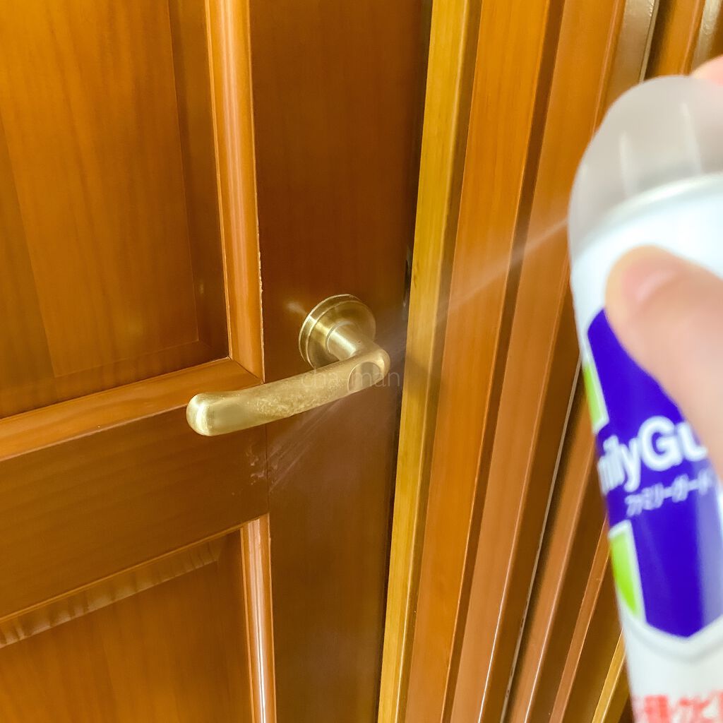 ファミリーガード除菌スプレー/ジョンソン・エンド・ジョンソン/その他を使ったクチコミ(2枚目)