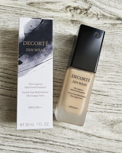 ゼン ウェア フルイド/DECORTÉ/リキッドファンデーションを使ったクチコミ(1枚目)
