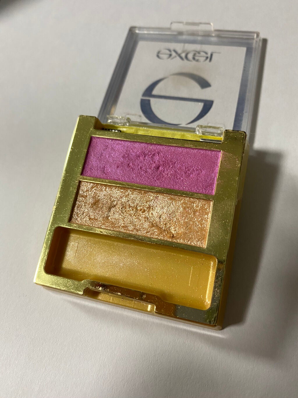 デュアルアイシャドウ N/excel/アイシャドウパレットを使ったクチコミ(3枚目)