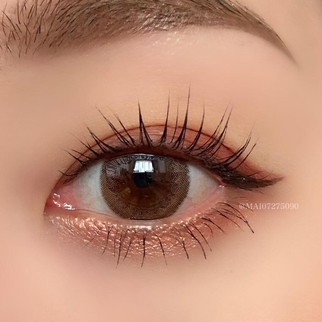 ビュームワンデー シナモンヌード/ビューム/ワンデー（１DAY）カラコンを使ったクチコミ（2枚目）