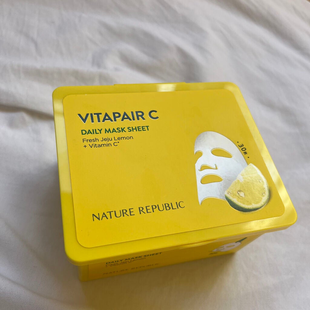ビタペアCデイリーシートマスク/ネイチャーリパブリック/シートマスク・パックを使ったクチコミ(1枚目)