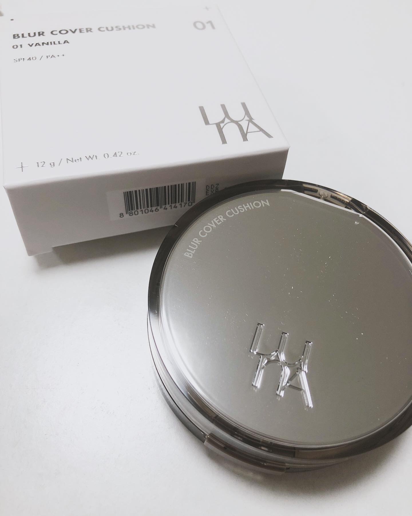 ブラーカバークッション/LUNA/クッションファンデーションを使ったクチコミ（1枚目）