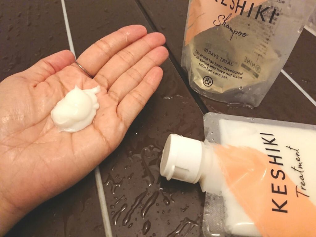 ケシキのはじまり(トライアルセット)/KESHIKI/トライアルキットを使ったクチコミ(4枚目)