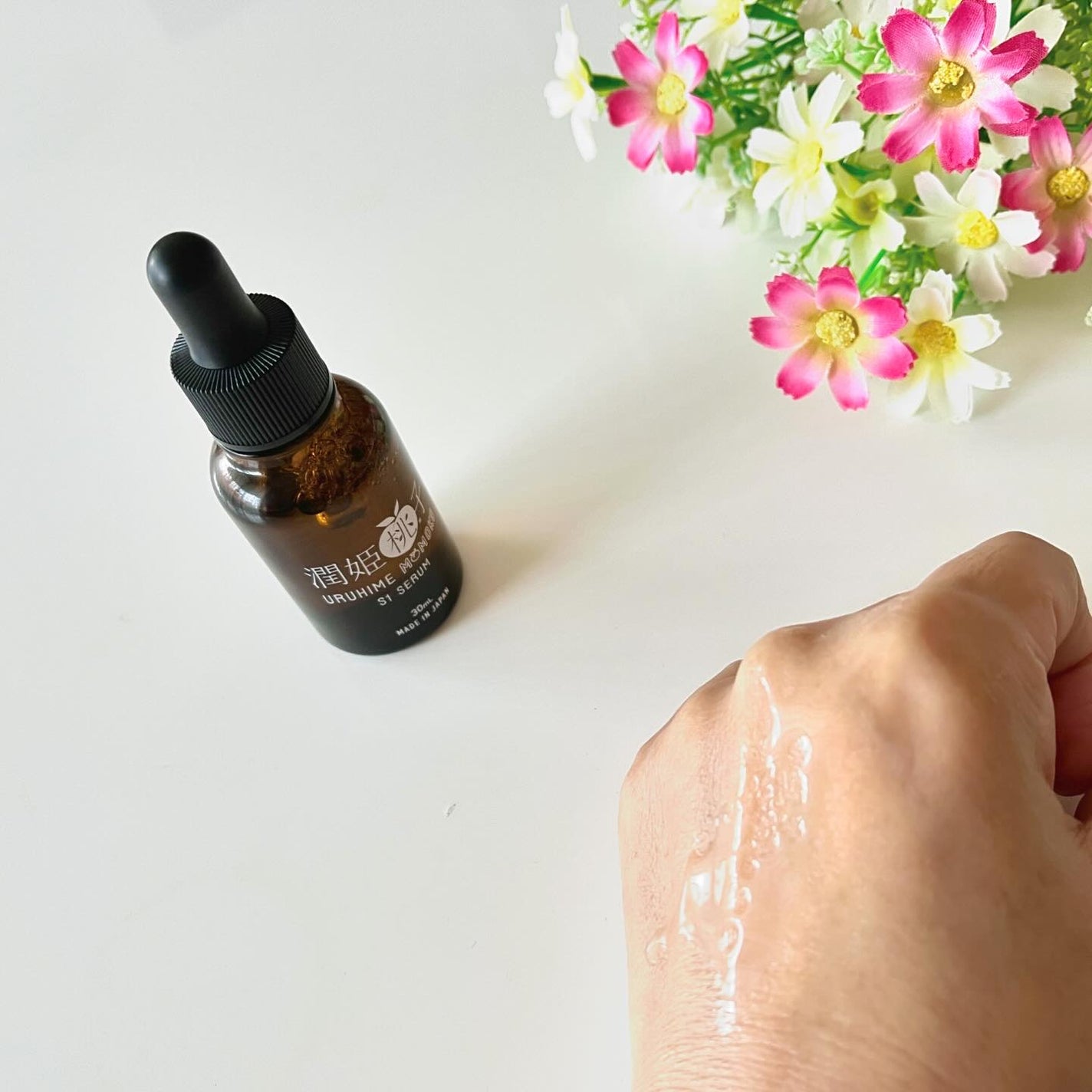 潤姫桃子S1美容液/潤姫桃子/美容液を使ったクチコミ(5枚目)