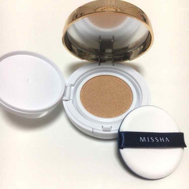 M クッション ファンデーション(モイスチャー)/MISSHA/クッションファンデーションを使ったクチコミ（2枚目）