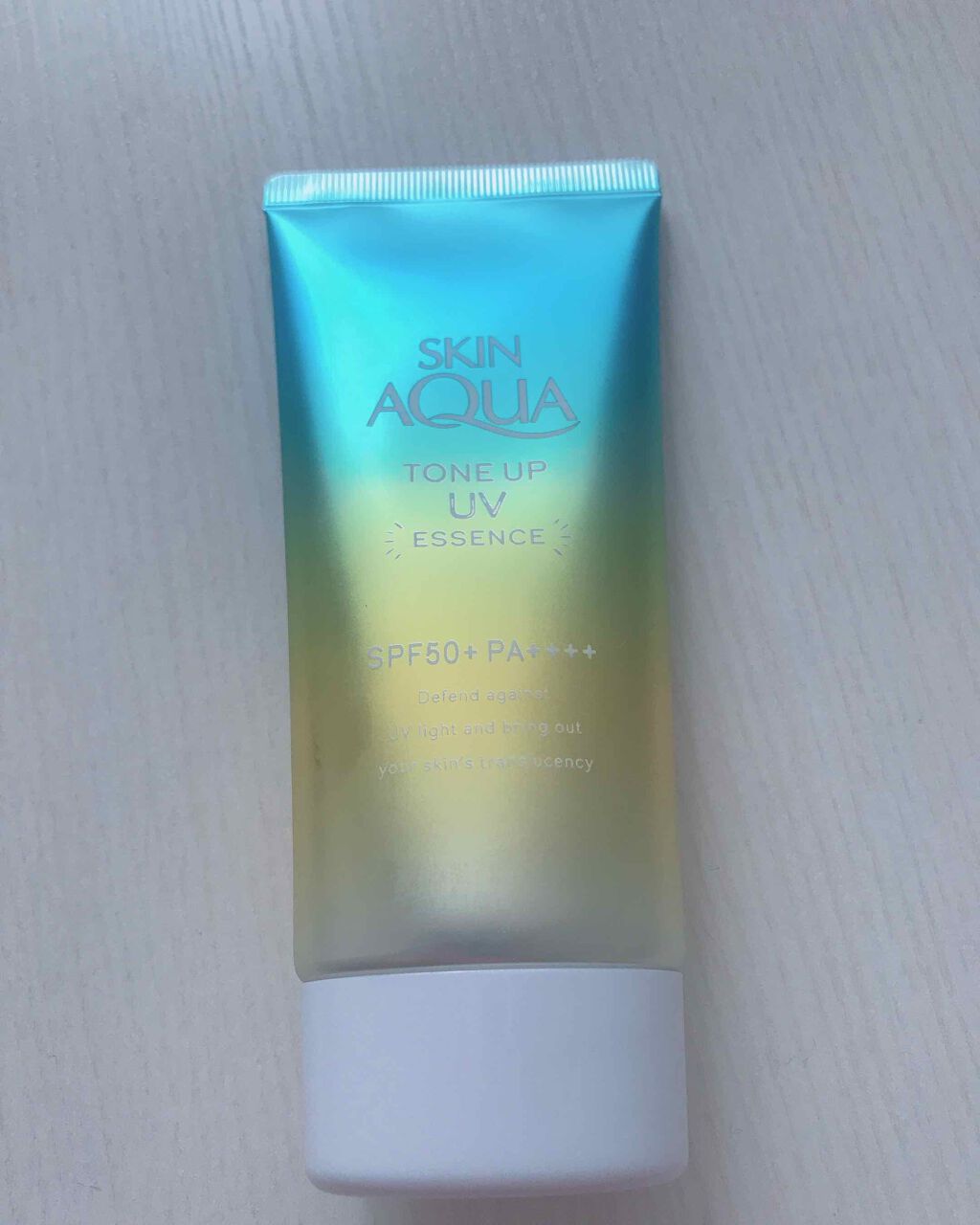 スキンアクア トーンアップUVエッセンス/スキンアクア/日焼け止めクリームを使ったクチコミ（1枚目）