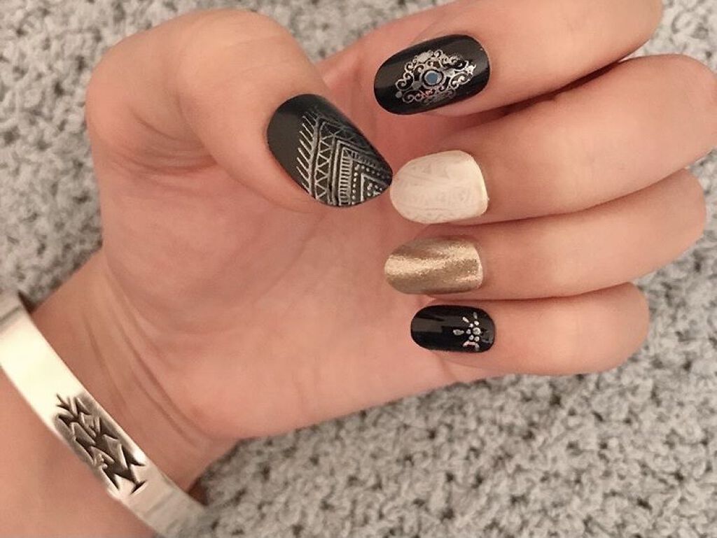 ネイルスタンプ/キャンドゥ/ネイル用品を使ったクチコミ（1枚目）