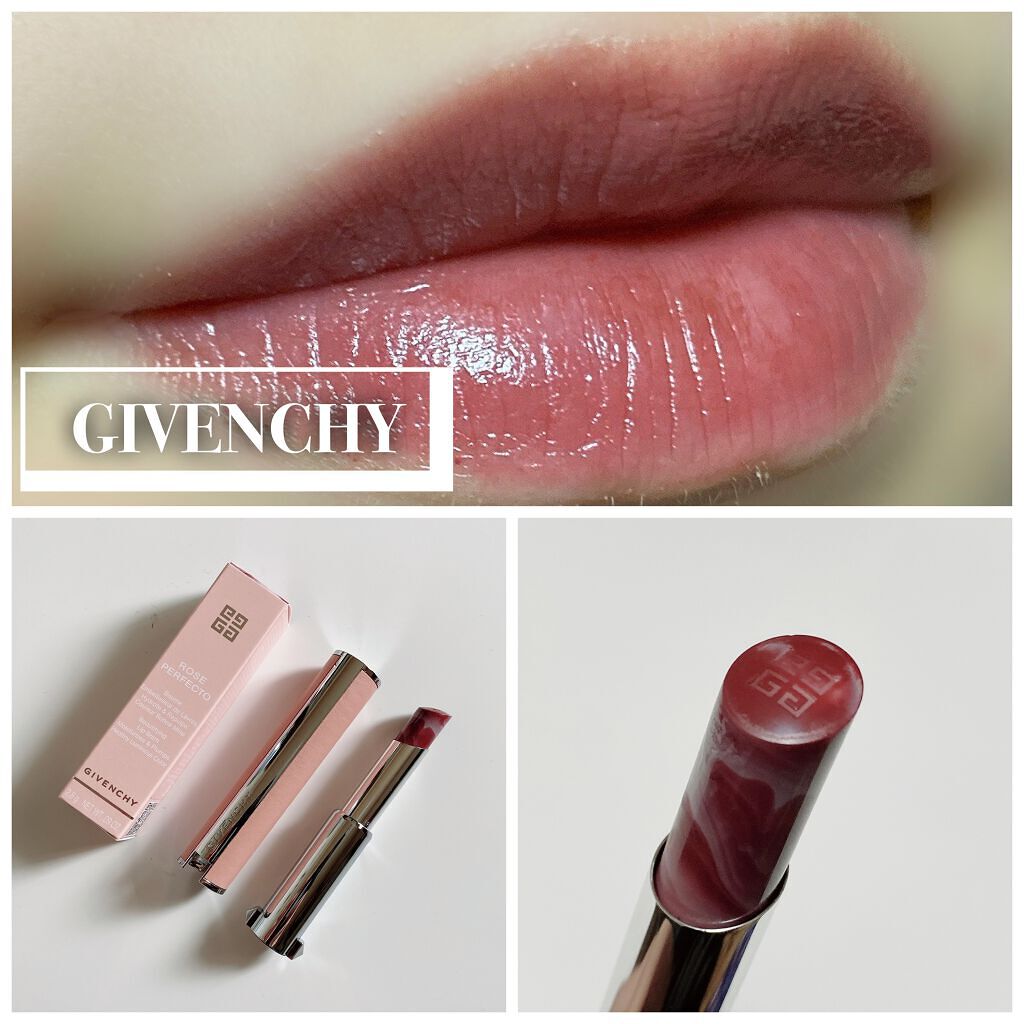 ローズ・パーフェクト No.117 チル・ブラウン/GIVENCHY/リップバームを使ったクチコミ（1枚目）