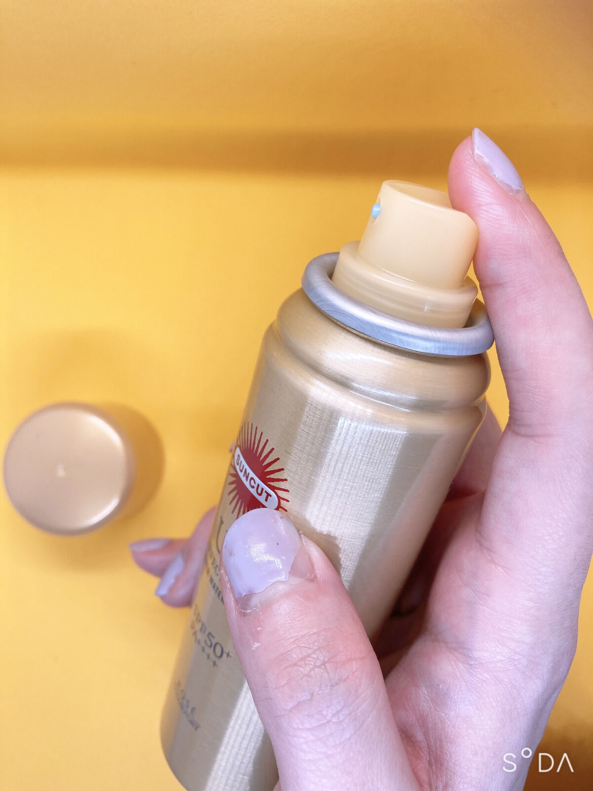 サンカットR パーフェクトUV スプレー 60g【旧】/サンカット®/日焼け止めミスト・スプレーを使ったクチコミ（3枚目）