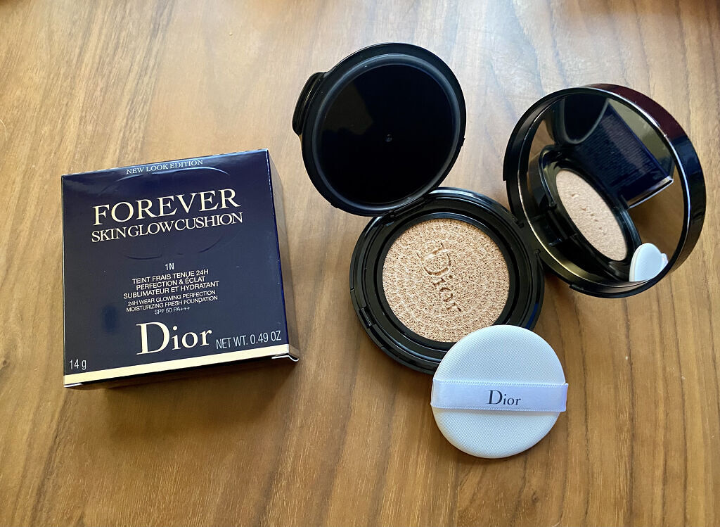 【ほぼ新品】Dior Forever クッションファンデーション SPF50 ディオール2025年夏コスメ「ディオールスキン フォーエヴァー