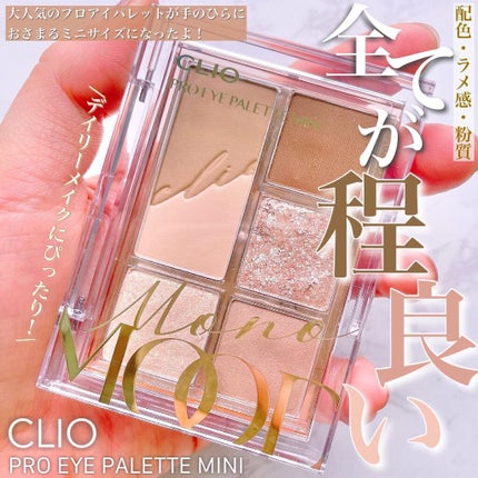 プロ アイパレット ミニ/CLIO/アイシャドウパレットを使ったクチコミ(1枚目)