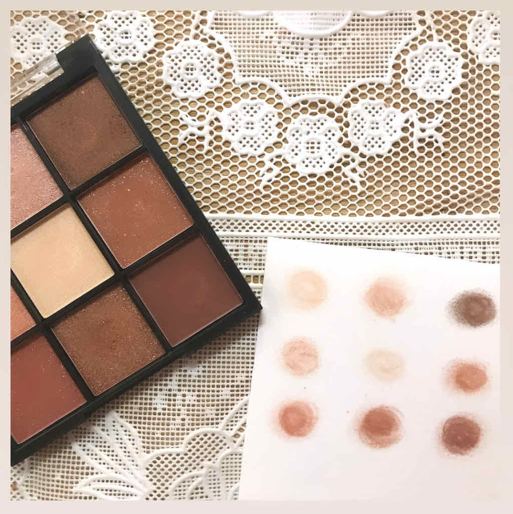 UR GLAM　BLOOMING EYE COLOR PALETTE/U R GLAM/アイシャドウパレットを使ったクチコミ（2枚目）