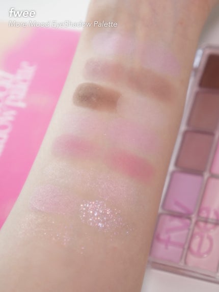 フィー モアムードアイパレット/fwee/アイシャドウパレットを使ったクチコミ(6枚目)