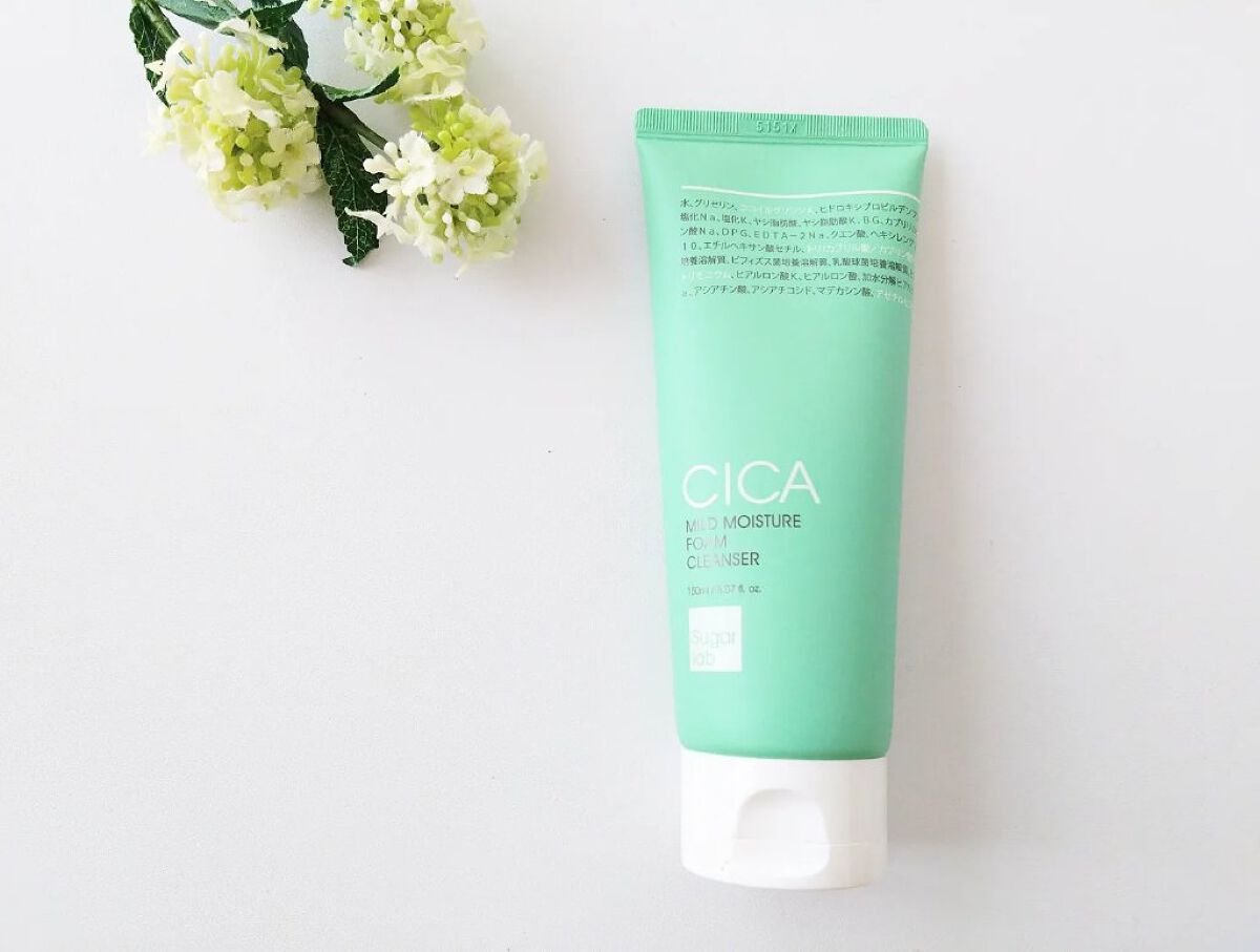 シカマイルドモイスチャーフォームクレンザー / Sugar Lab