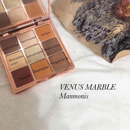 VenusMarble 9色アイシャドウパレット/Venus Marble/アイシャドウパレットを使ったクチコミ(2枚目)