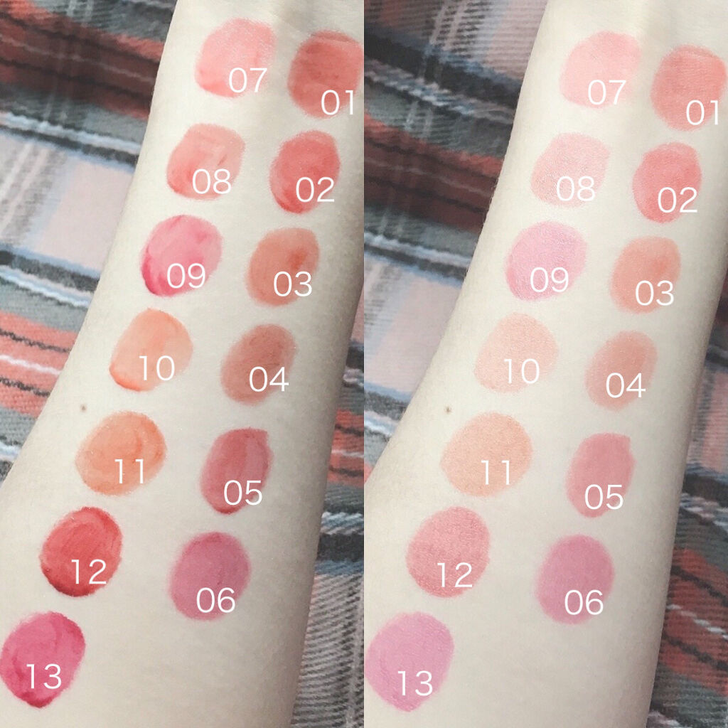 グラスティングウォーターティント/rom&nd/リップティントを使ったクチコミ（3枚目）