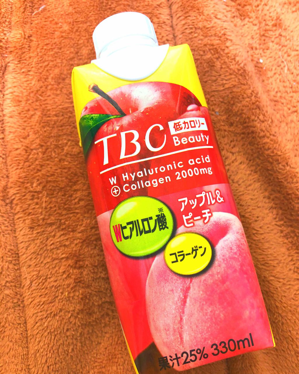 Wヒアルロン酸コラーゲン アップル＆ピーチ/TBC/美容ドリンクを使ったクチコミ（1枚目）