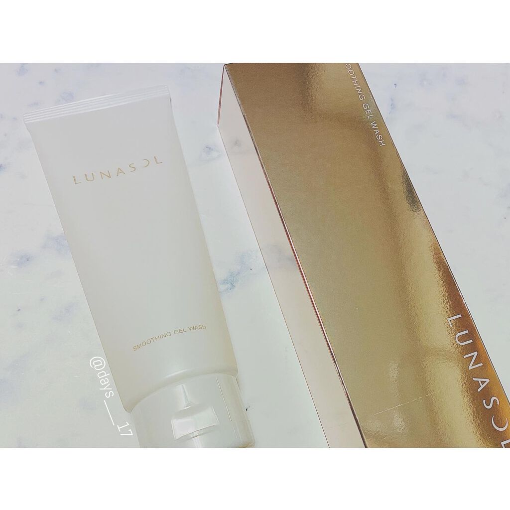 スムージングジェルウォッシュ/LUNASOL/その他洗顔料を使ったクチコミ（1枚目）