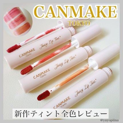 ジューシーリップティント/キャンメイク/口紅を使ったクチコミ(1枚目)