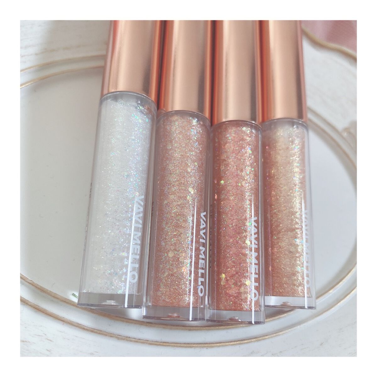 トゥインクルグリッター/VAVI MELLO/グリッターを使ったクチコミ（3枚目）