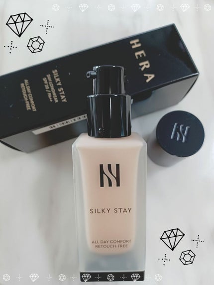 シルキーステイファンデーション 21N/HERA/リキッドファンデーションを使ったクチコミ(1枚目)