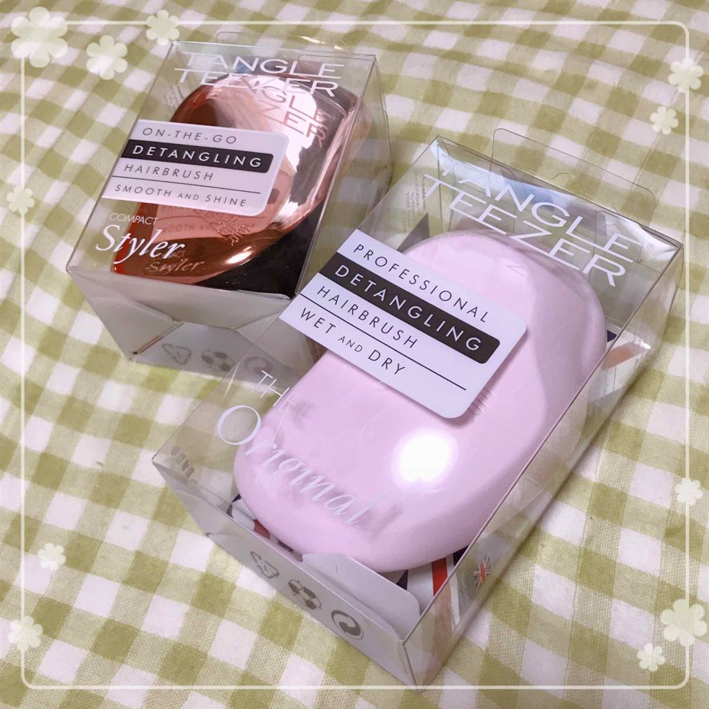 ザ・オリジナル ノーマル/TANGLE TEEZER/ヘアブラシを使ったクチコミ（1枚目）