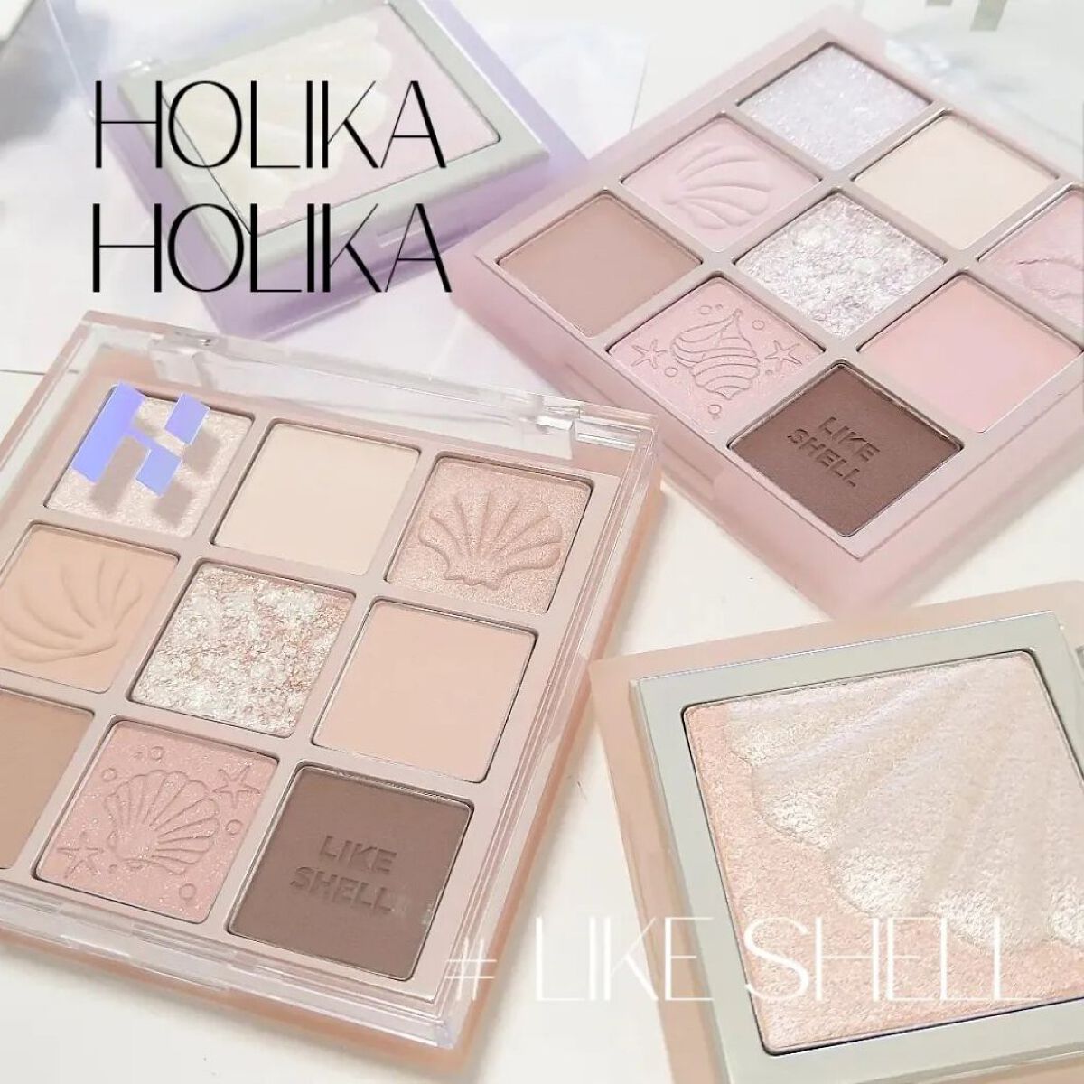 シェルグロウハイライター/HOLIKA HOLIKA/パウダーハイライトを使ったクチコミ（1枚目）