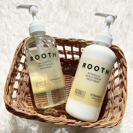 ルース ボタニカルスカルプセラム シャンプー・トリートメント(ストレート)/BOTANIST/市販シャンプーを使ったクチコミ(1枚目)