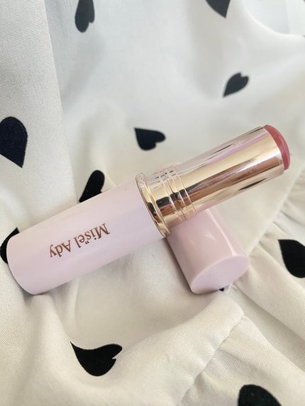 シアーグロウスティック チークカラー/ミゼルエディ/ジェル・クリームチークを使ったクチコミ(1枚目)