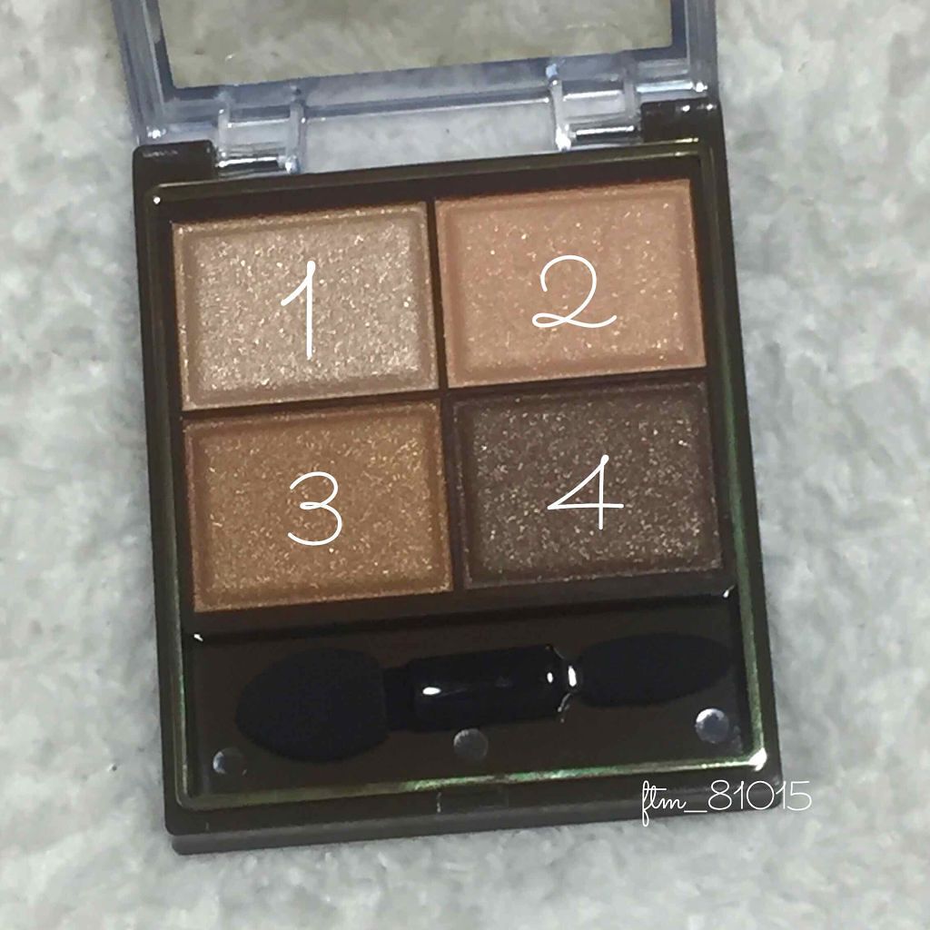 スキニーリッチシャドウ/excel/アイシャドウパレットを使ったクチコミ(2枚目)