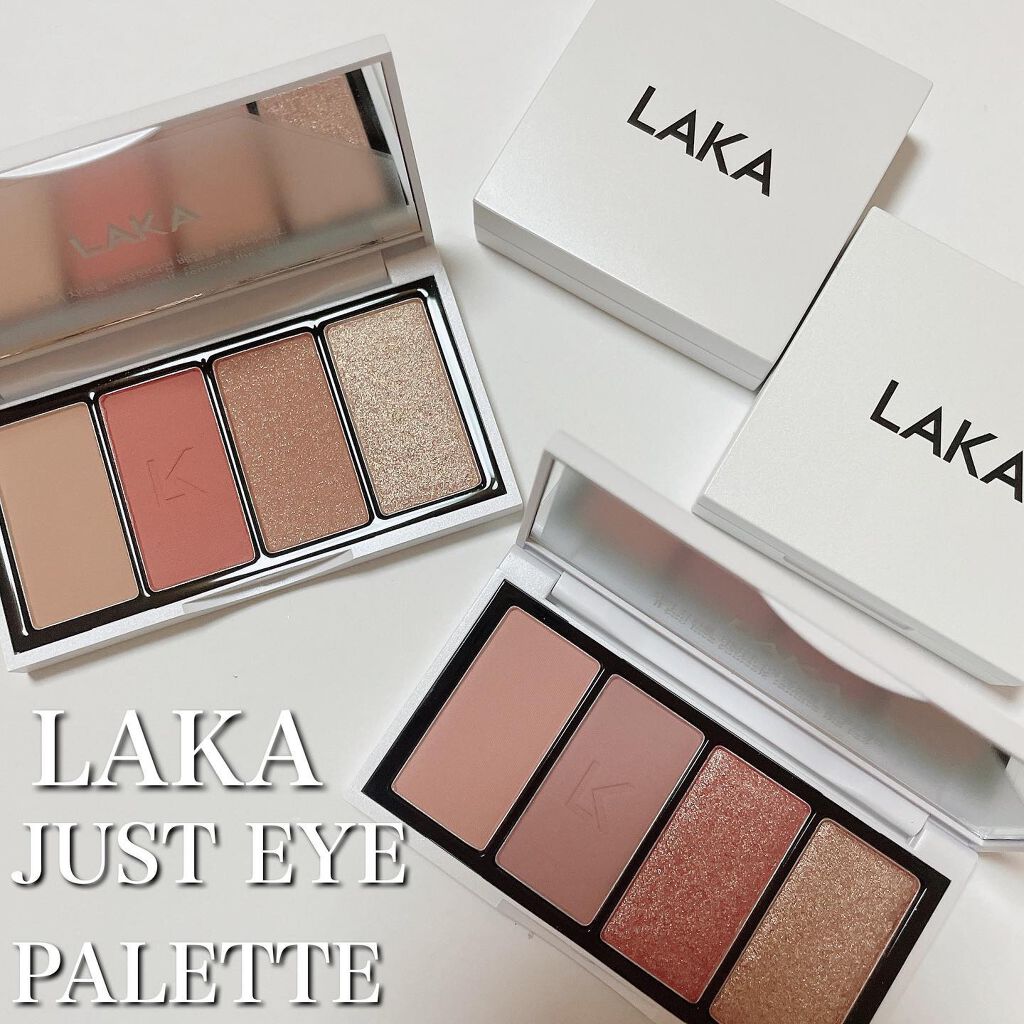 ジャストアイパレット/Laka/アイシャドウパレットを使ったクチコミ(1枚目)