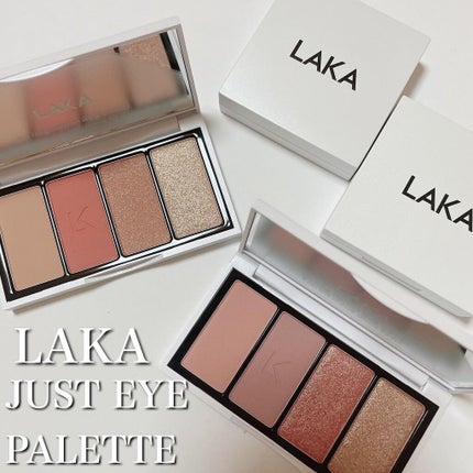ジャストアイパレット/Laka/アイシャドウパレットを使ったクチコミ(1枚目)