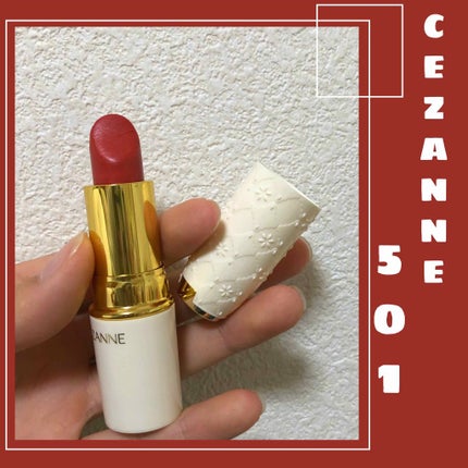 ラスティング リップカラーN/CEZANNE/口紅を使ったクチコミ(1枚目)