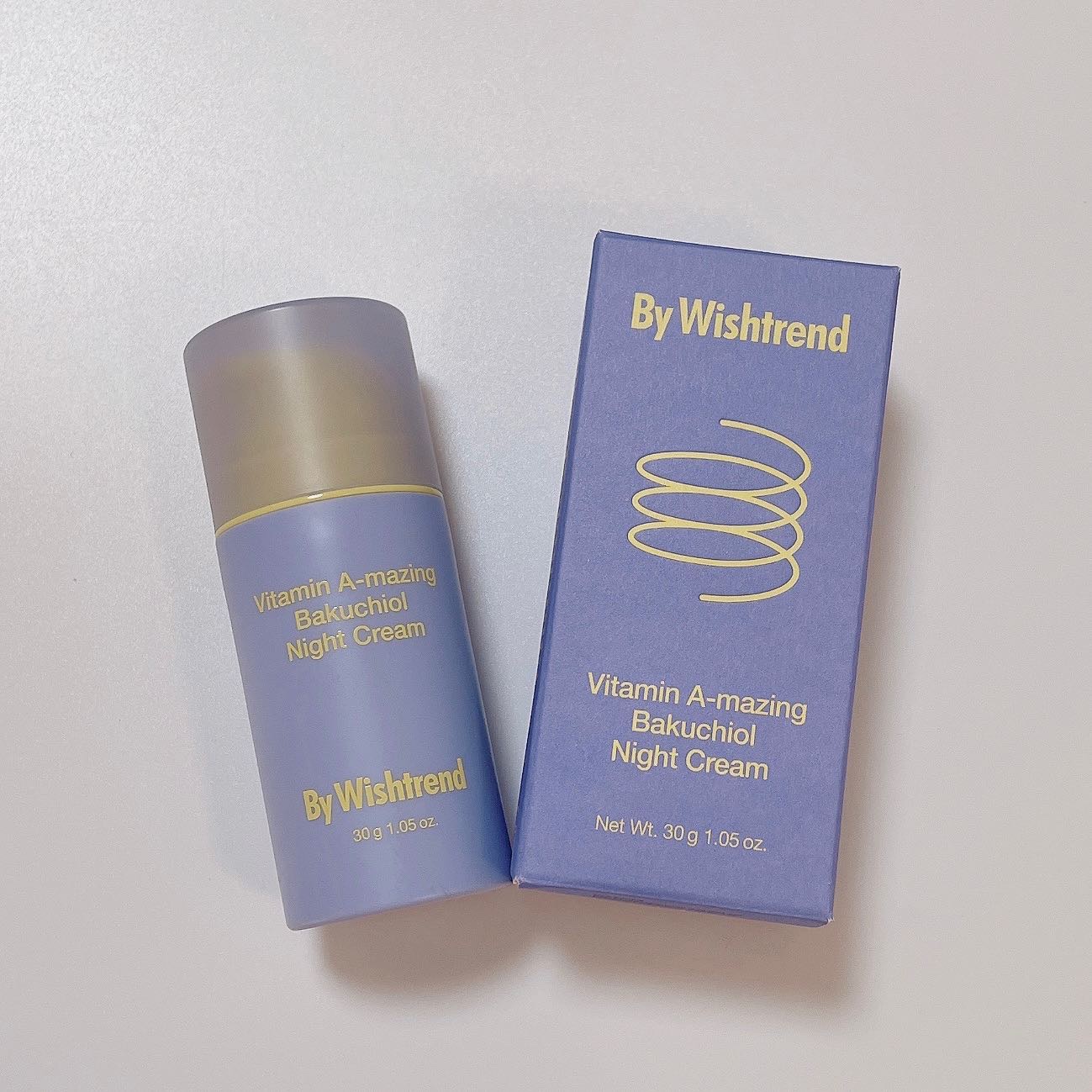 ビタミンA-mazingバクチオールナイトクリーム/By Wishtrend/フェイスクリームを使ったクチコミ（1枚目）